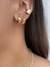 Piercing fake grosso banhado a ouro 18k - comprar online