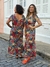 Vestido Midi Flores - comprar online