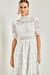 VESTIDO MIDI MELANIE OFF-WHITE na internet