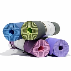 Mat de Yoga 6mm Ionify Dualmat - TPE - Pilates Fitness Gym Entrenamiento en internet