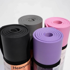 Mat de Yoga 10mm Ionify Heavymat - NBR - Pilates Fitness Gym Entrenamiento en internet
