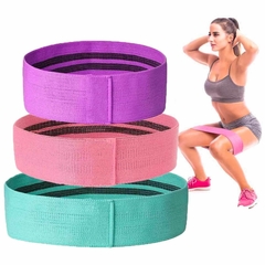 Set Kit 3 Bandas Tela Gluteos Ionify HipBands