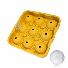 Cubetera de silicona con tapa para formar 9 esferas de 4,5cm - tienda online