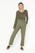 Tricot V Viscose VERDE MILITAR - buy online