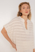 BLUSA JAPONESA TEXTURA OFF WHITE - comprar online