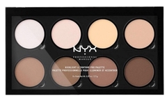 NYX PROFESSIONAL MAKEUP - HIGHLIGHT AND CONTOUR PALETTE