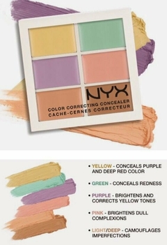 NYX PROFESSIONAL MAKEUP- PALETA DE CORRECTORES en internet