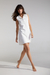 Vestido Polo Moletinho - Off White - comprar online