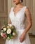 Vestido delicado de Noiva com detalhes em pedraria - Noiva no Civil | Vestido de noiva civil e festa