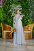 Vestido Longo de Tule branco tendetwo - Noiva no Civil | Vestido de noiva civil e festa