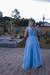 Vestido azul sereniti longo (Rebeca) na internet