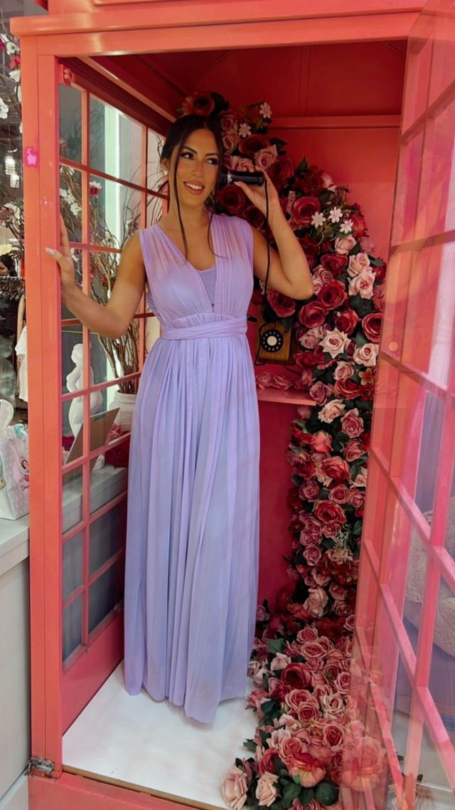 Vestido Multiformas de Tule Lil s