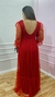 Imagem do Vestido Longo de Tule vermelho Rô