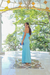 Vestido Longo azul com Fenda (luxiz) - loja online