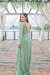 Vestido Longo de Tule Verde Musg0-OLivia Rô - comprar online