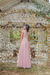 vestido longo rose de lurex (rebeca) - comprar online