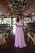 Vestido longo , fluido rosa ,ilha - Noiva no Civil | Vestido de noiva civil e festa