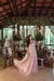 vestido longo rose de lurex (rebeca) - Noiva no Civil | Vestido de noiva civil e festa