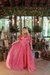 vestido longo de lurex , lola pink - loja online