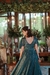 Vestido longo de lurex, verde esmeralda (LOLA) - Noiva no Civil | Vestido de noiva civil e festa