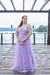 Vestido de tule lilas - lavanda moda com brilho - Noiva no Civil | Vestido de noiva civil e festa