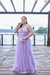 Vestido de tule lilas - lavanda moda com brilho na internet