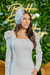Vestido branco para noivas LM ,inspiração Vestido do casamento da Larissa Manoella na internet