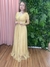 vestido dourado longo para festa na internet