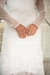 vestido para noiva no civil midi de manga longa( bibi)