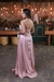 Vestido longo de cetim Rose com Fenda (sucesso) - Noiva no Civil | Vestido de noiva civil e festa