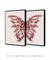 Imagem do Conjunto 2 Quadros Asas de Borboletas Butterfly Wings