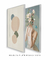 Conjunto 2 Quadros Decorativos Mulher com Flores + Abstrato - comprar online