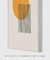 Conjunto 3 Quadros Abstratos "Pastel Shapes" - Quadros para Decoração - Empório dos Quadros