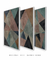 Conjunto 3 Quadros Geométricos Abstratos Sala Escritório - comprar online