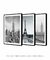 Conjunto 3 Quadros Paris, Londres e Nova York Fotos Clássicas - comprar online