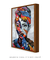 Quadro Audrey Hepburn Pop Art Graffiti Abstrato na internet