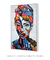 Quadro Audrey Hepburn Pop Art Graffiti Abstrato