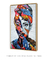 Quadro Audrey Hepburn Pop Art Graffiti Abstrato na internet