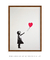 Quadro Banksy Love Is in The Bin - comprar online