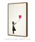 Quadro Banksy Love Is in The Bin - Quadros para Decoração - Empório dos Quadros