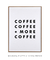 Quadro Coffee, Coffee, Coffee na internet