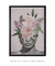 Imagem do Quadro Colagem Feminina Floral - "Head of Roses"