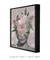 Quadro Colagem Feminina Floral - "Head of Roses"