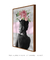 Quadro Colagem Mulher & Flores - comprar online