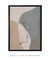 Quadro Decorativo Abstrato "Beijo e Arte" Sala Consultório Lavabo - comprar online