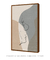 Quadro Decorativo Abstrato "Beijo e Arte" Sala Consultório Lavabo - Quadros para Decoração - Empório dos Quadros