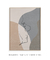 Quadro Decorativo Abstrato "Beijo e Arte" Sala Consultório Lavabo - Quadros para Decoração - Empório dos Quadros