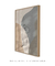 Quadro Decorativo Abstrato "Beijo e Arte" Sala Consultório Lavabo - comprar online