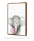 Quadro Elefante Com Chiclete II - comprar online