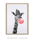 Imagem do Quadro Girafa com Chiclete